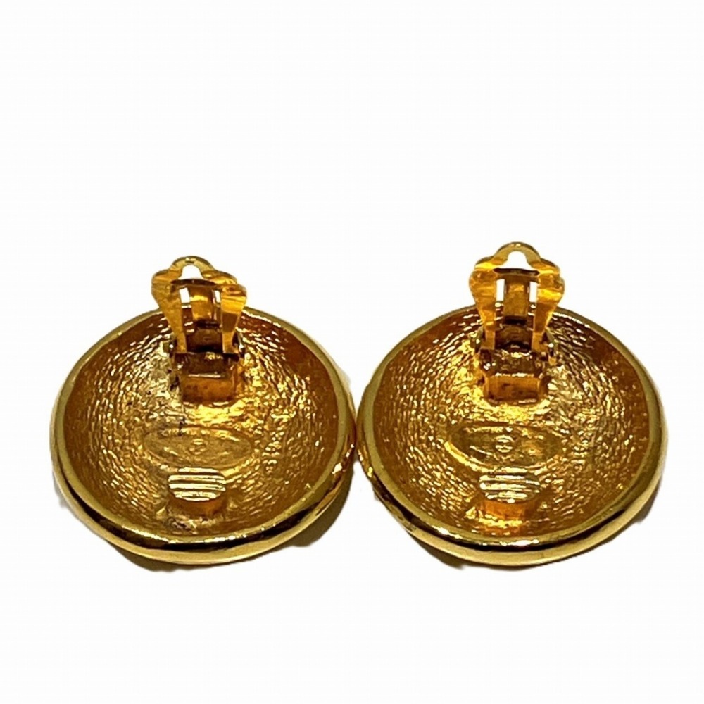CHANEL Authentic Gold Earrings - Picture 3 of 9